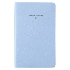 바이풀디자인 생각보관함 라인 미디움 v.2 노트, 04 파우더 블루, 1개