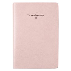 바이풀디자인 생각보관함 그리드 레터 v.4 노트, 01 스트로베리 밀크, 1개