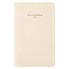 바이풀디자인 생각보관함 라인 미디움 v.2 노트, 02 오가닉 코튼, 1개 02 오가닉 코튼, 1개