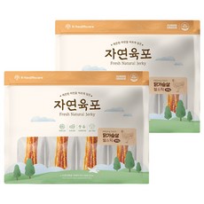 자연육포 강아지 닭가슴살 쌀스틱, 300g, 2개, 닭고기