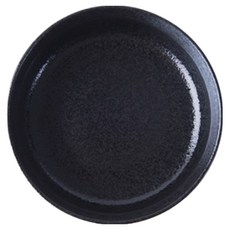 파라주니 빈티지 도자기 덮밥 비빔밥 그릇 16cm HJ1562, 블랙, 1개