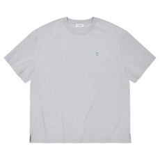 커버낫 남녀공용 스몰 C 로고 나일론 티셔츠 CO2602ST11