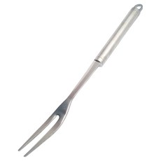 로이홈 다용도 주방 올스텐 바베큐 대형 포크 30.5cm, 실버, 1개