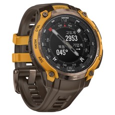 가민 인스팅트 크로스오버 AMOLED 스마트워치, 46.6mm, 브론즈 썬버스트