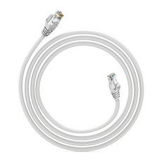 DTAudio 聆翔 Cat.6 網路線 RJ45 金屬接頭 KN-11, 白色, 1個, 100m