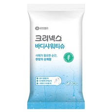 크리넥스 바디샤워티슈, 1개, 10매, 50g