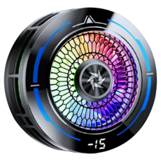 Seekis 真結冰 AI控溫半導體製冷手機散熱器 SL83, 黑色, 1個