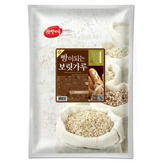 햇쌀마루 빵이되는 보릿가루, 3kg, 1개