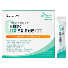 닥터조이 강아지 17종 혼합 유산균 파우더, 1개, 장건강/유산균, 60회분