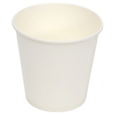생활을그리다 무인쇄 화이트 일회용 종이컵 185ml, 5개, 50개입