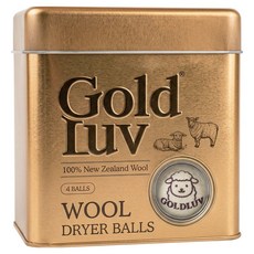 GoldLuv 烘衣機羊毛烘衣球 4入