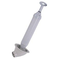 라라공방 고압 변기 피스톤 압축 뚫어뻥, GRAY