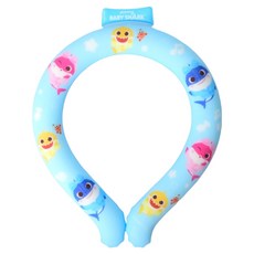 pinkfong 碰碰狐 鯊魚寶寶 爸爸鯊魚 泡泡頸部冷卻器 26IN-PF05
