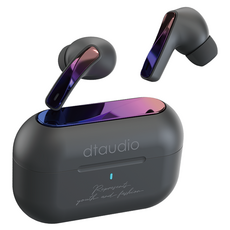 DTAudio Bluetooth 5.3 主動降噪 入耳式 無線耳機 ENC 通話降噪 遊戲模式 15H Playtime 夜幕黑 ANC T30