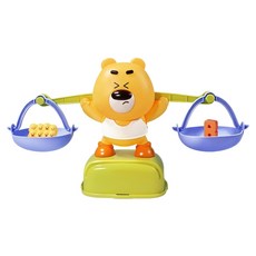PLAYFUL TOYS 頑玩具 萌趣小熊天平 顏色隨機, 1套