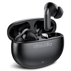 DTAudio 雙降噪藍芽耳機, DTA-Q36-BLK, 黑色