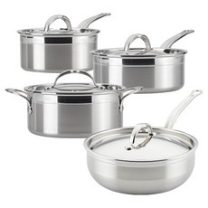 HESTAN 電磁爐 Pro-bond 不鏽鋼鍋具4件組