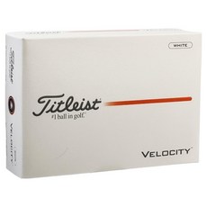 타이틀리스트 26년 신형 VELOCITY 더즌 골프공, 화이트 화이트
