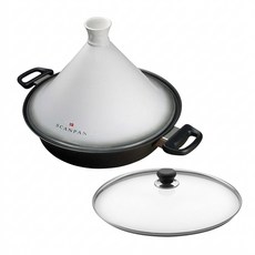 SCANPAN 經典塔吉鍋, 白色, 1個, 28cm