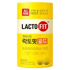 Chong Kun Dang 鍾根堂 LACTO-FIT GOLD 益生菌粉末食品 大童與成人款 50包, 2g, 1個