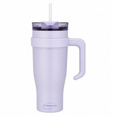 THERMOcafe 凱菲 不銹鋼保冷杯 TCHC-1200, 芋霜紫, 1個, 1.2L