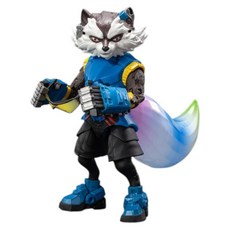 BEAST KINGDOM 野獸國 中動 漫威超級戰爭 火箭浣熊 7吋可動人偶, 1個