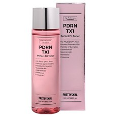 프리티스킨 피디알엔 TX1 퍼펙트 핏 토너, 1개, 205ml