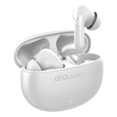 DTAudio Q36 Bluetooth 5.4 ANC ENC 主動降噪 入耳式 無線耳機 IPX4 13mm 驅動單體 5-6H Playtime 白色 DTA-Q36