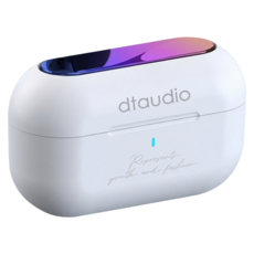 DTAudio Bluetooth 5.3 主動降噪 入耳式 無線耳機 AI翻譯 ENC通話降噪 遊戲模式 15H Playtime 鋼琴白 ANC T30