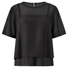 Minimum Everyday 女款透膚背心套組短袖罩衫 EC2BA012D