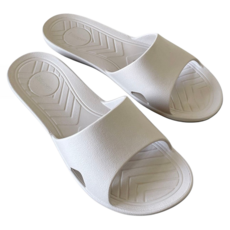 TAIWAN SLIPPER 台灣犀利趴 台灣製 日光系列 一體成型輕巧室內拖鞋, 奶茶色, 1雙