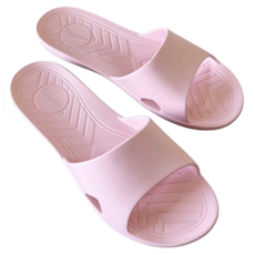 TAIWAN SLIPPER 台灣犀利趴 台灣製 日光系列 一體成型輕巧室內拖鞋, 輕粉色, 1雙