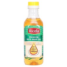 리셀라 프리미엄 100% 현미유, 1개, 500ml 1개, 500ml