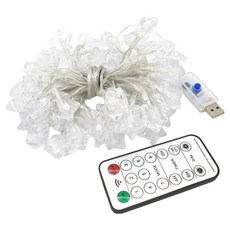 Gib LED USB小星星燈泡 50顆 + 遙控器組