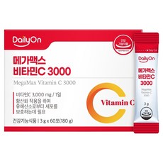 데일리온 메가맥스 비타민C 3000 60p, 180g, 1개