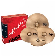사비안 심벌 B8X 퍼포먼스 4종 세트 45003XG 632705, 1세트