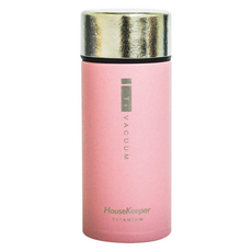 HouseKeeper 妙管家 純鈦真空保溫杯 HKTI-23PK, 粉紅色, 1個, 230ml