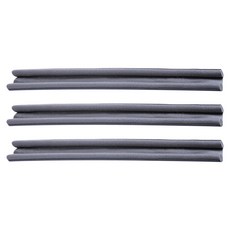 WECHAMP 門縫門底檔風隔音密封條 WTB-650 10 x 96 x 2.8cm 灰色, 3個