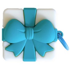 CASHCOO 感性風AirPods保護殼, 蝴蝶結禮物盒, 1個, AirPods4