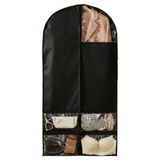 Malltoday 服飾 衣服 西裝 衣架 收納 防塵套 黑色
