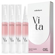 위드샨 큐티클 네일 오일펜 비타 에너지 4p, 1개, 16ml 1개, 16ml