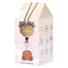 팝마트 DIMOO 데이트 데이 시리즈 랜야드 블라인드 박스 랜덤발송, 1개