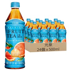 光泉 茉莉茶園 紅柚淺焙烏, 24個, 500ml