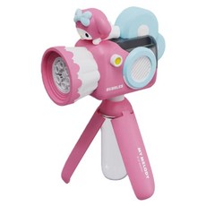 Sanrio 三麗鷗 手持攝影機造型泡泡機 炫彩燈光泡泡槍, 美樂蒂, 1個