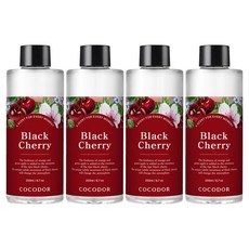 코코도르 디퓨저 리필액, 4개, 200ml, 블랙체리