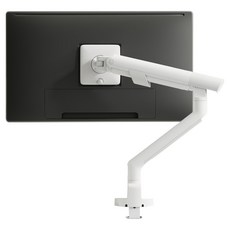 엔산마운트 슬림 노바 싱글 모니터암 81cm, Fine Texture White, 1개