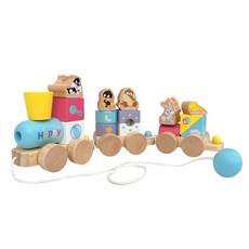 teamson kids Looney Tunes 造型小火車組拉繩組, 混和顏色, 1個
