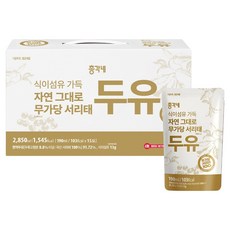 CHONGGAKNE 富含膳食纖維 純天然無加糖黑豆漿, 15個, 190ml