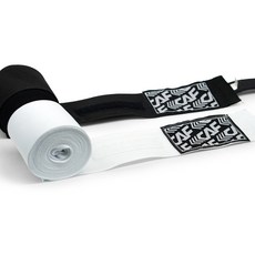 르까프 코튼 복싱 핸드랩 2종 세트, 블랙, 화이트, 1세트 블랙, 화이트, 1세트
