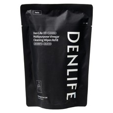 DENLIFE 濟州島橘醋去污清潔濕巾 補充包 150抽, 1個